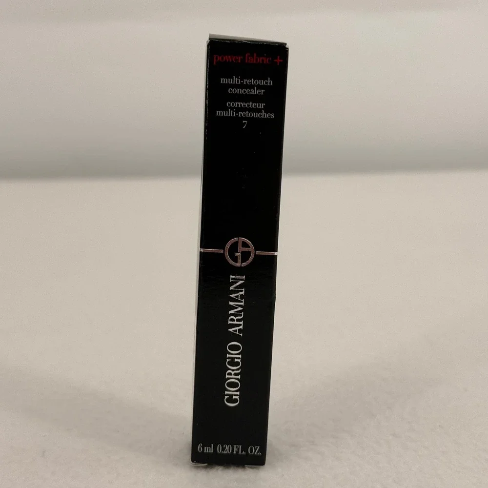 Giorgio Armani Power Fabric+ Multi-Retouch Concealer Shade 7 6ml 0.20 fl oz NEW